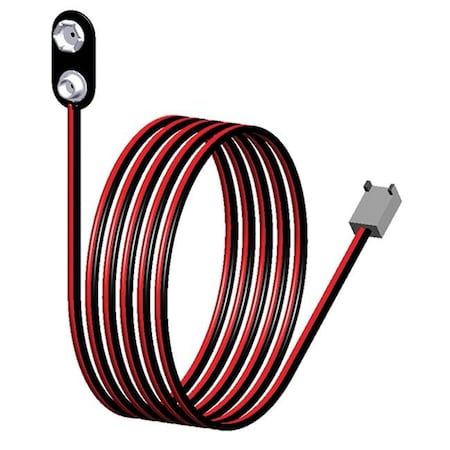 Timberline Locks Timberline Locks TLRL APC 9VJ 10 10 ft. Stealthlock Jumpcord for 9V Battery TLRL APC 9VJ 10